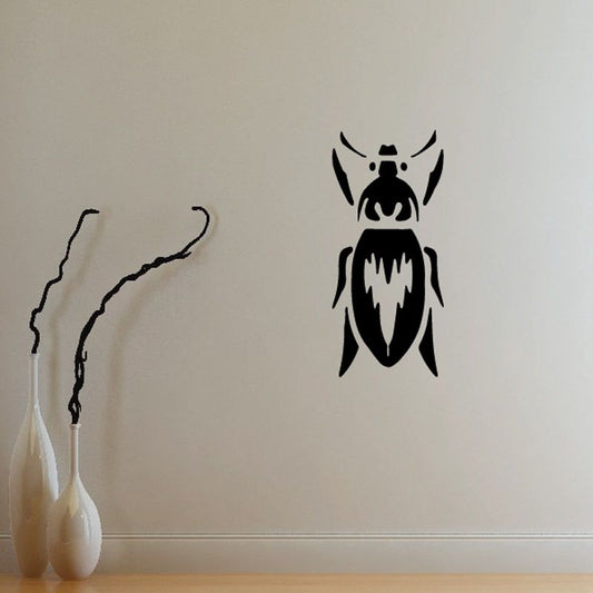 Image of Wood Forest Beetle Decal