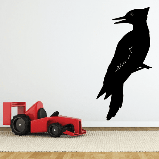 Image of Woodpecker Turning Head Decal