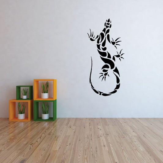 Image of Woven Style Lizard Decal