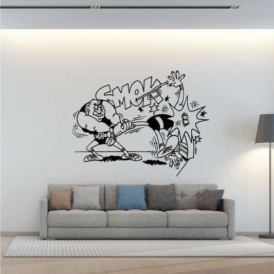 Image of Wrestling Wall Decal - Vinyl Decal - Car Decal - Bl019