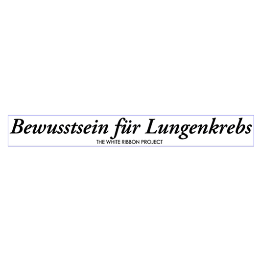 German Lung Cancer Sticker