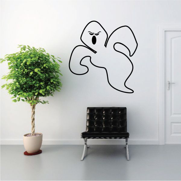 Image of Yelling Ghost Decal