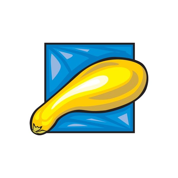 Image of Yellow Squash Sticker