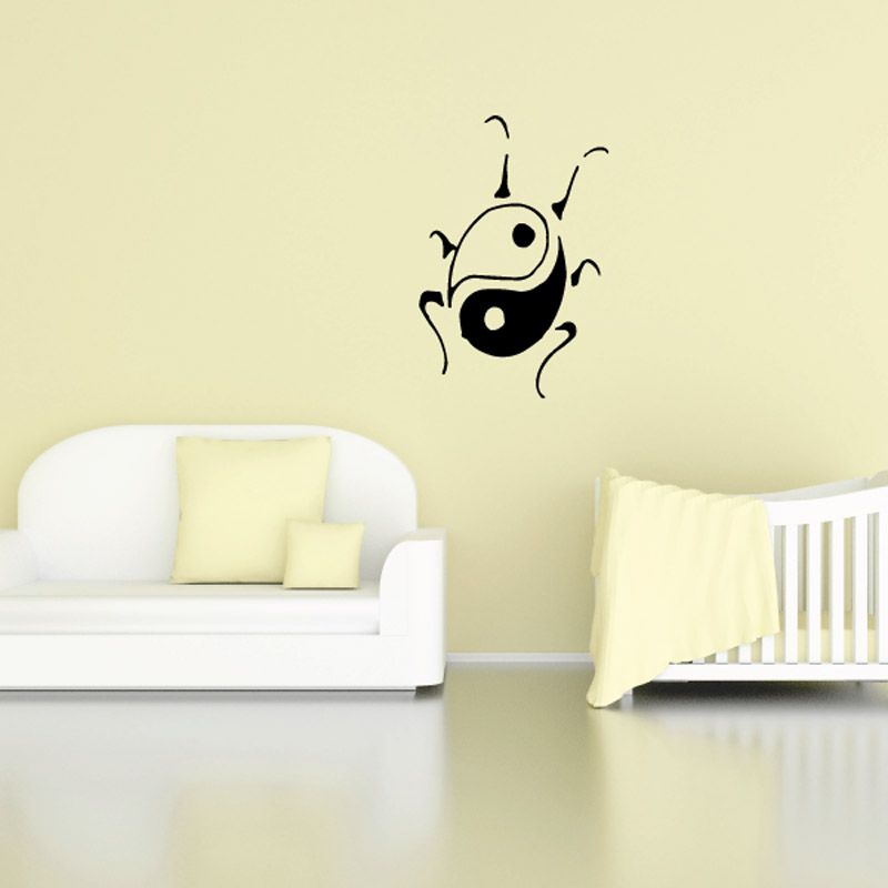 Image of Yin Yang Insect Decal