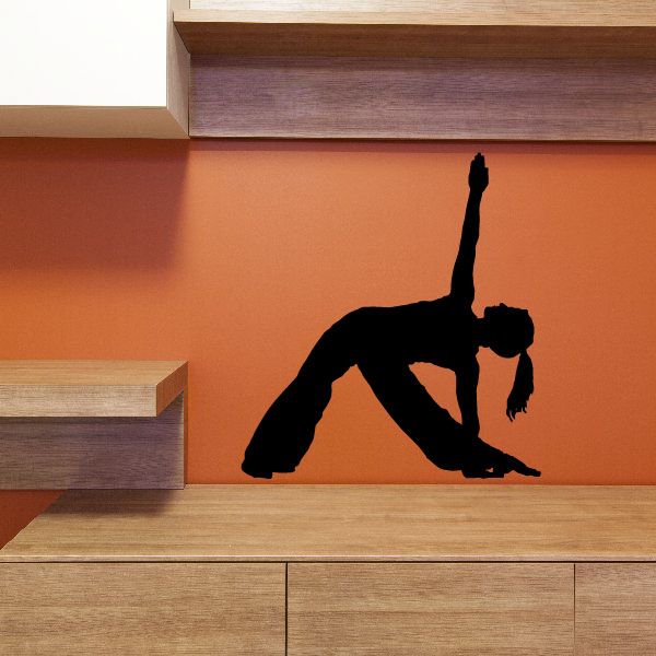 Image of Yoga Stretching Decal