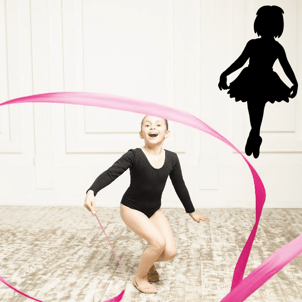 Image of Young Ballerina Decals