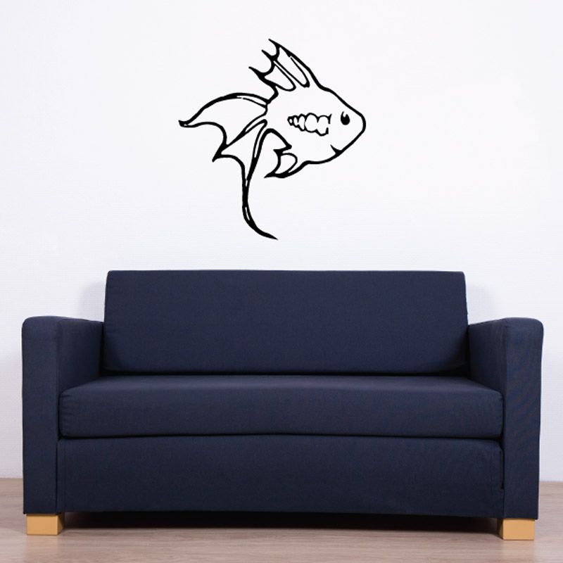 Image of Young Dragon Fish Decal