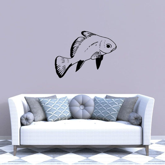 Image of Young Fish Swimming Decal