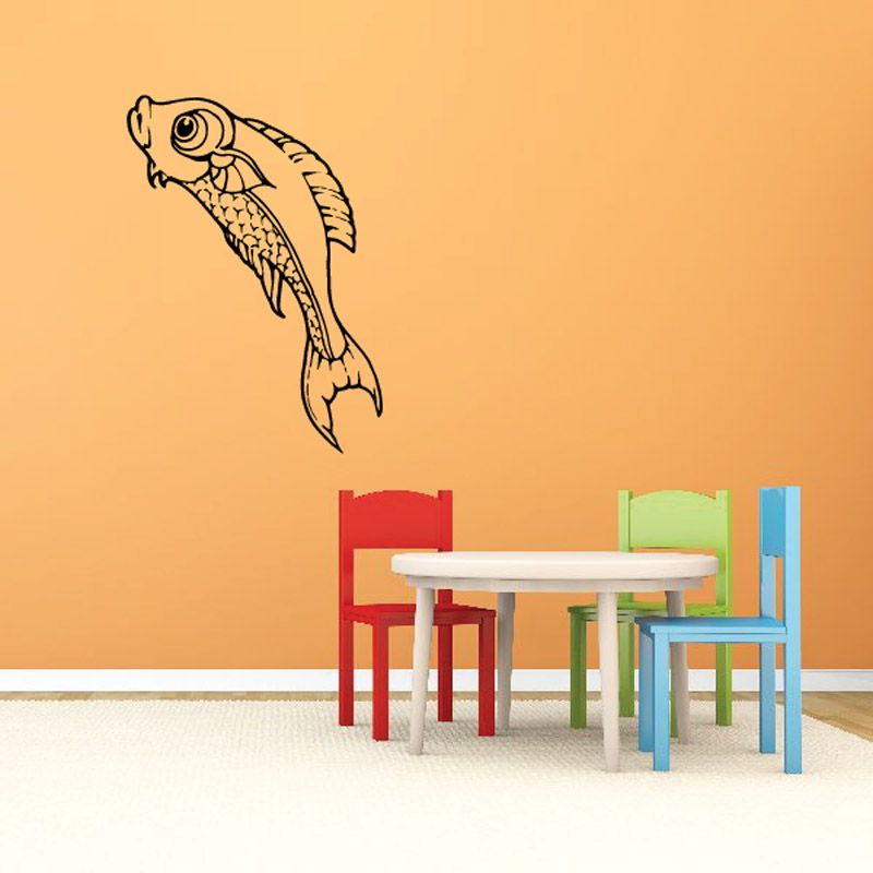 Image of Young Koi Fish Decal