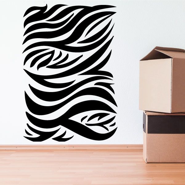 Image of Zebra Print Decal