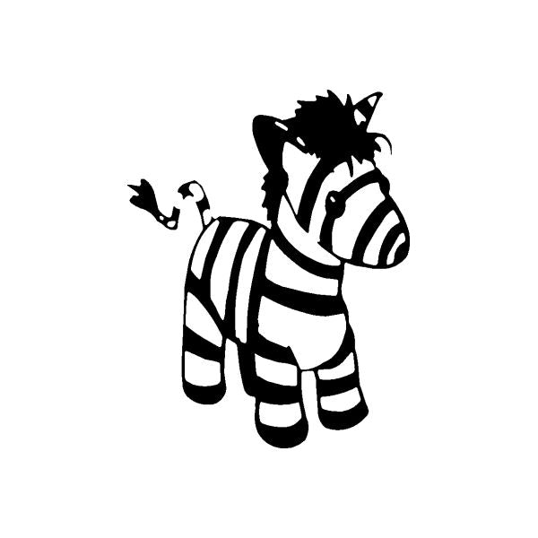 Image of Zebra Toy Decal