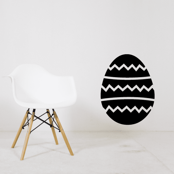 Image of Zig Zag Easter Egg Decal