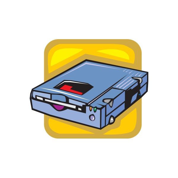 Image of Zip Drive Sticker