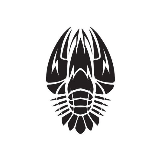 Image of Graphic Cancer Lobster Decal