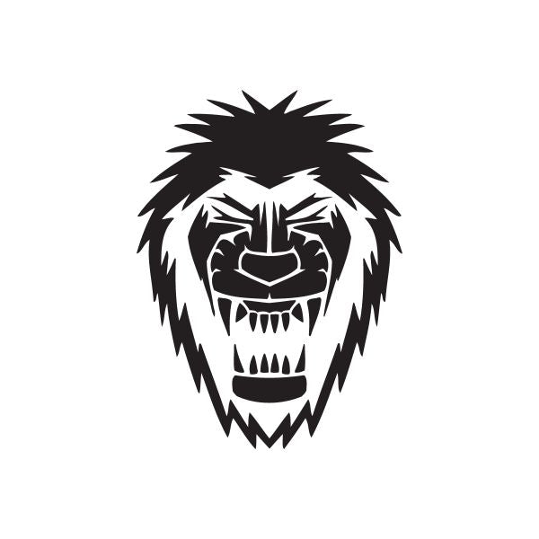 Image of Leo Graphical Lion Roar Decal