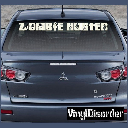 Image of Zombie Hunter Hands Decal