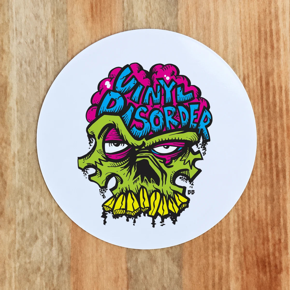 Reference-based render of the authentic Vinyl Disorder skull printed on Food-Safe.