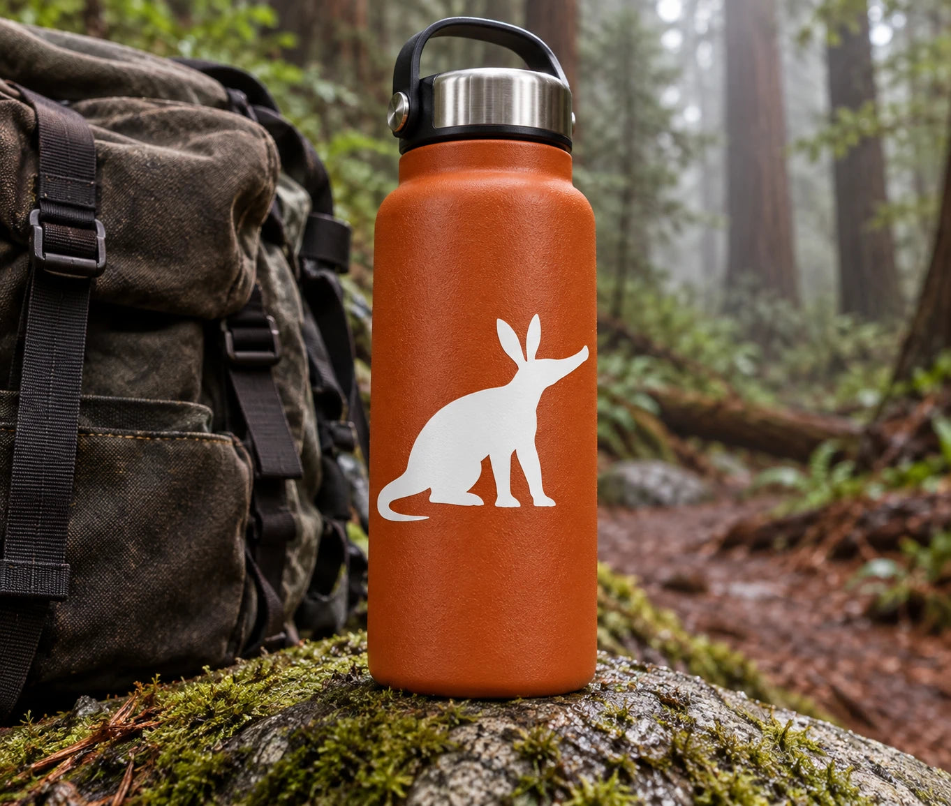 Illustrative Aardvark Decals vinyl application in a realistic separate close-up lifestyle scene.