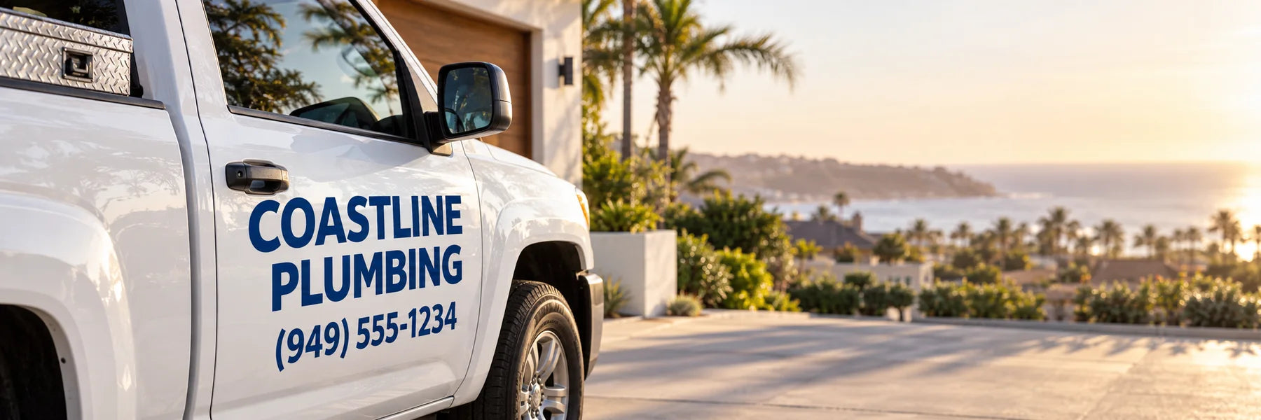 Illustrative Business Lettering Decals vinyl application in a realistic panoramic lifestyle scene.