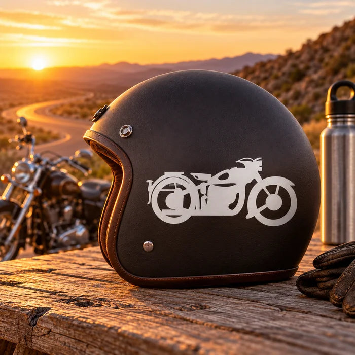 Chopper Decals — illustrative vinyl application