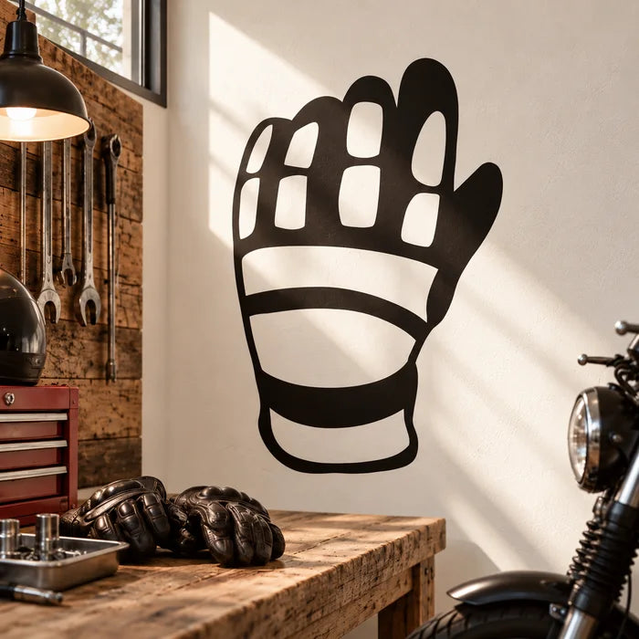 Motorcycle Gear Decals — illustrative vinyl application