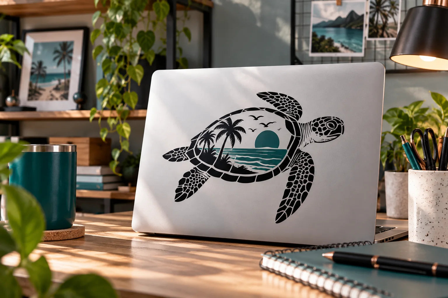 Illustrative Vinyl By The Foot vinyl application in a realistic separate close-up lifestyle scene.